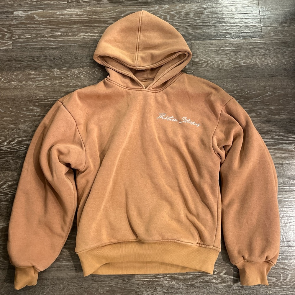 Men's Brown Hoodie by Thrasher